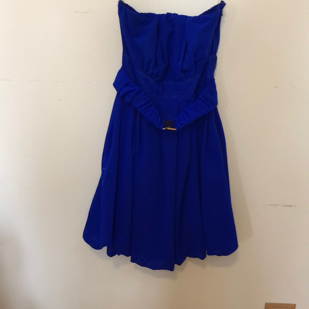 Blue party dress